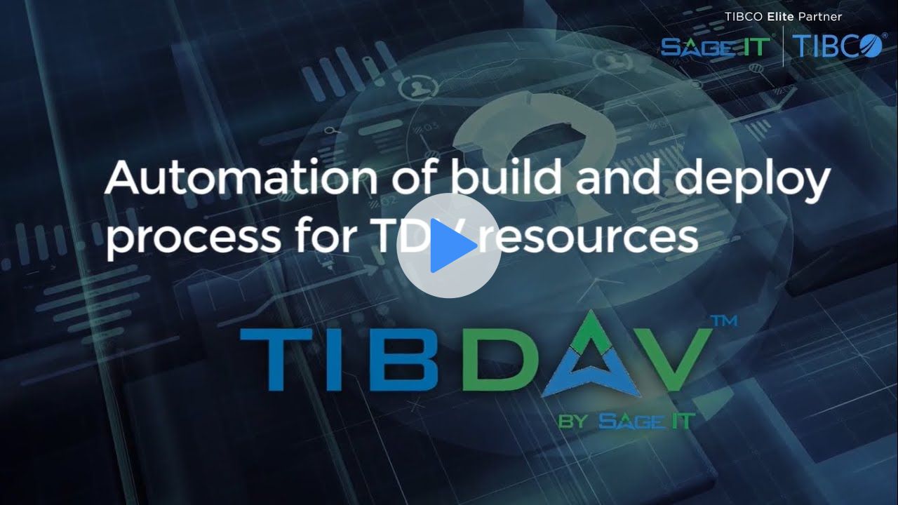 Automation of buid and deploy process for TDV resources