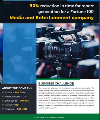 automating data process for a media company case study