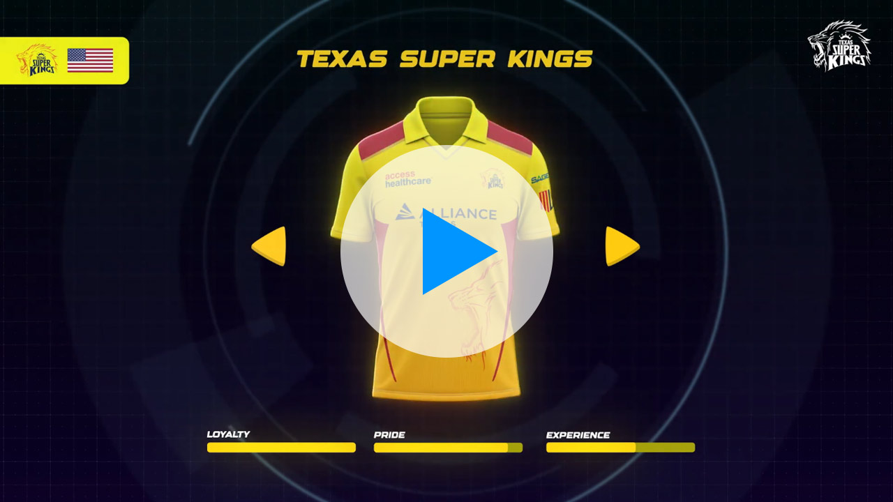 Texas Super Kings Jersey Reveal