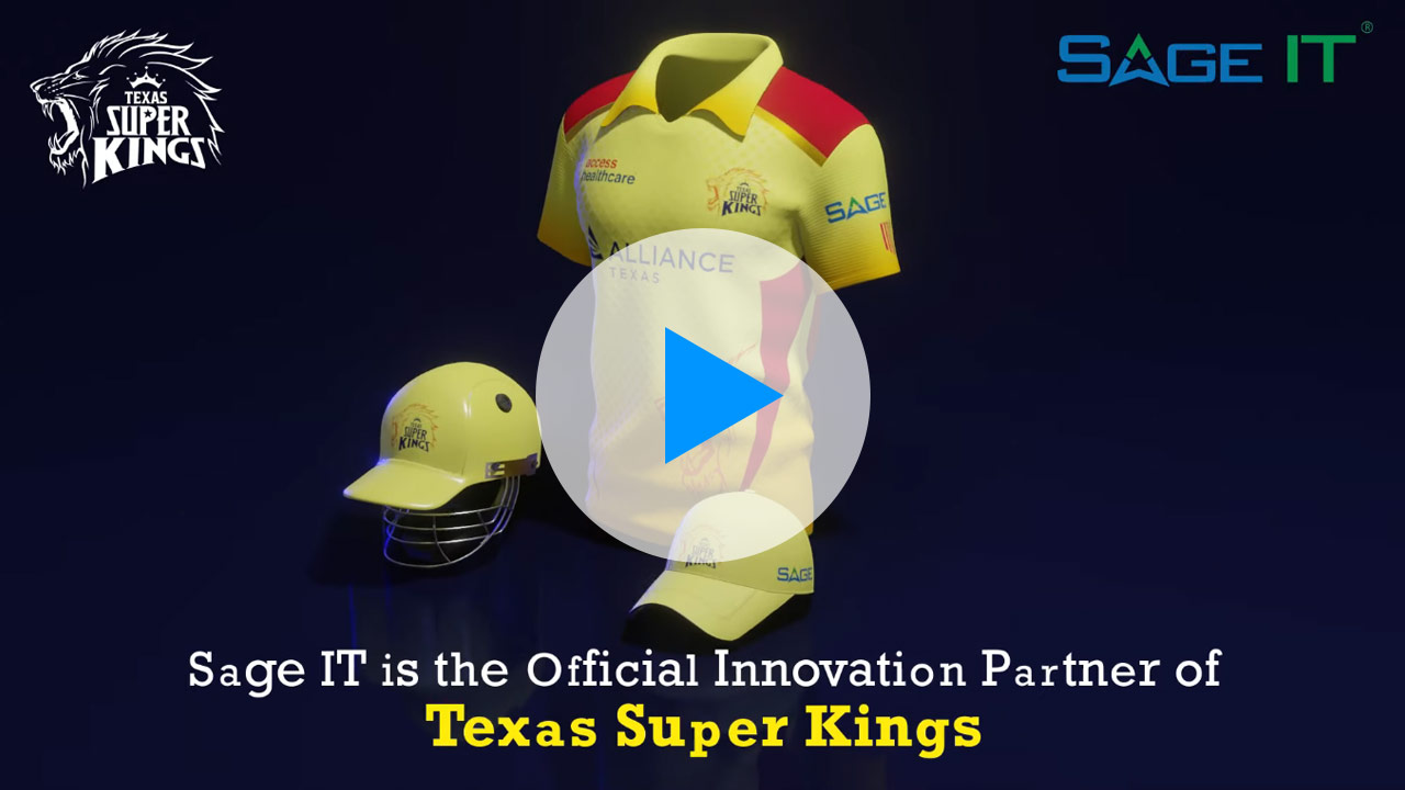 Texas Super Kings Jersey featuring Sage IT logo