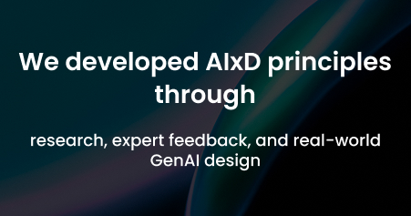 AI Experience Design (AIxD)
