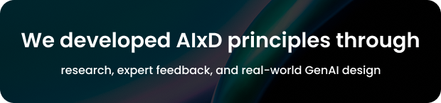 AI Experience Design (AIxD)
