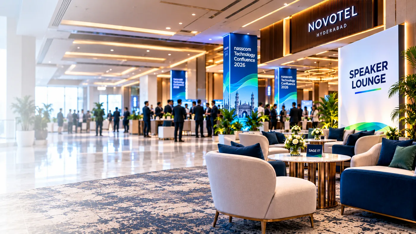 Speaker Lounge at Novotel Hyderabad